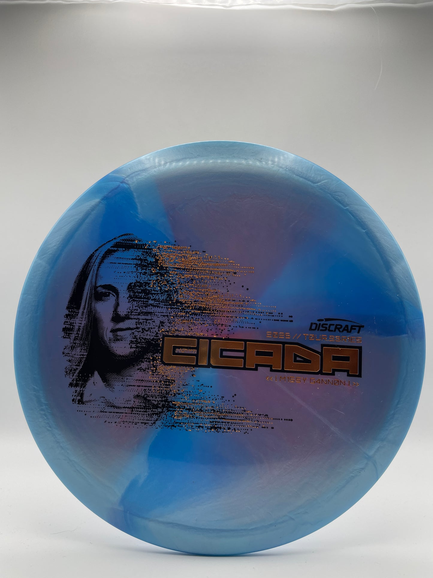 Discraft Titanium Big Z Cicada Missy Gannon 2026 Tour Series 7/6/-1/1