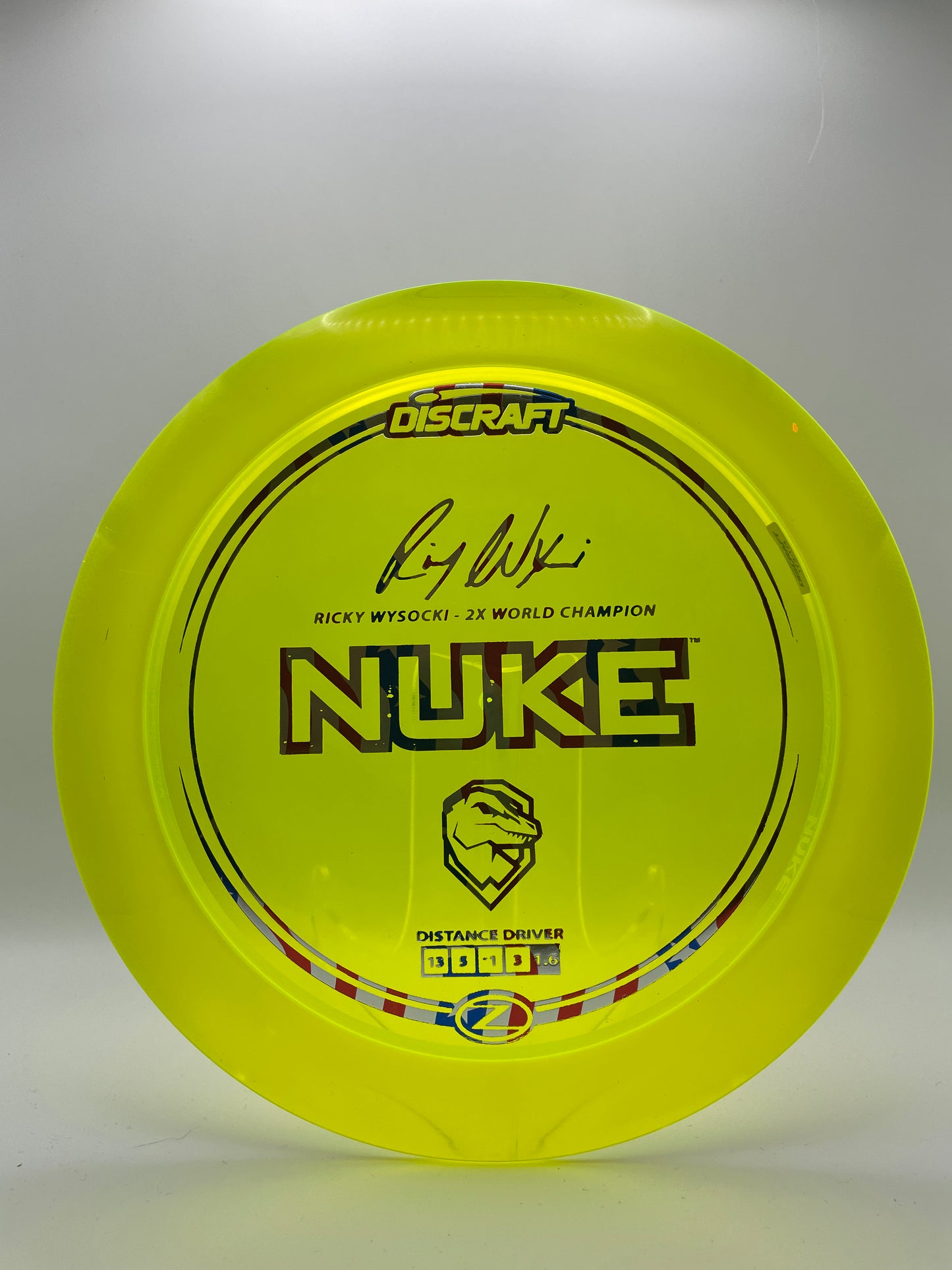 Discraft Z Line Nuke Ricky Wysocki 2x World Champion 13/5/-1/3