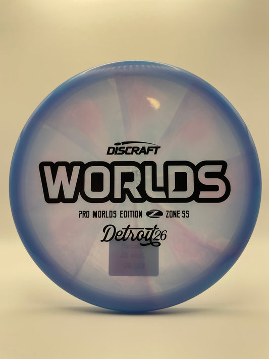 Discraft Z Swirl Zone SS 2026 Worlds Edition 4/4/-1/2