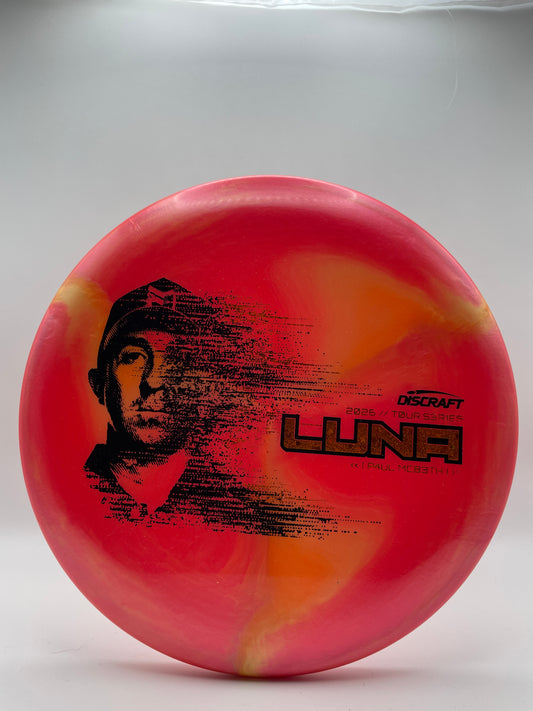 Discraft Titanium Big Z Luna Paul McBeth 2026 Tour Series 3/3/0/3