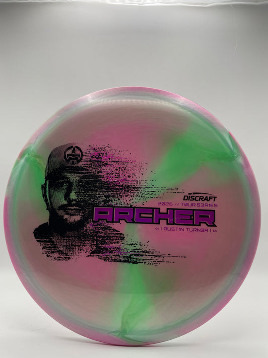 Discraft Titanium Big Z Archer Austin Turner 2026 Tour Series 5/4/-4/1