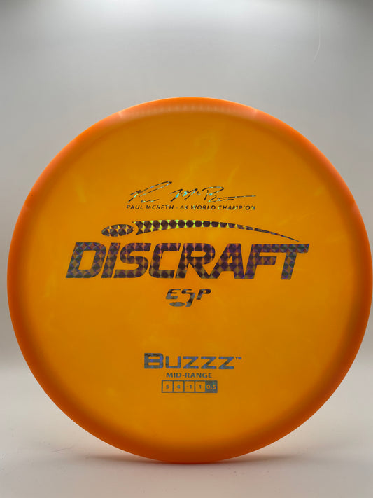 Discraft ESP Buzzz Paul McBeth Signature Series 5/4/-1/1