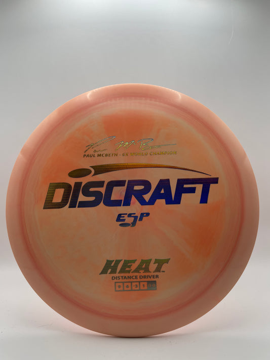 Discraft ESP Heat Paul McBeth 6x World Champion 9/6/-3/1