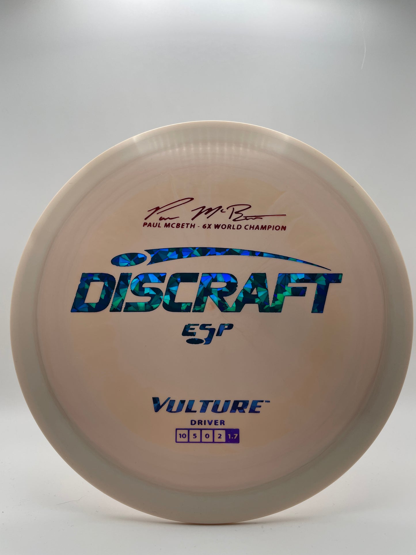 Discraft ESP Vulture Paul McBeth Signature Series 10/5/0/2
