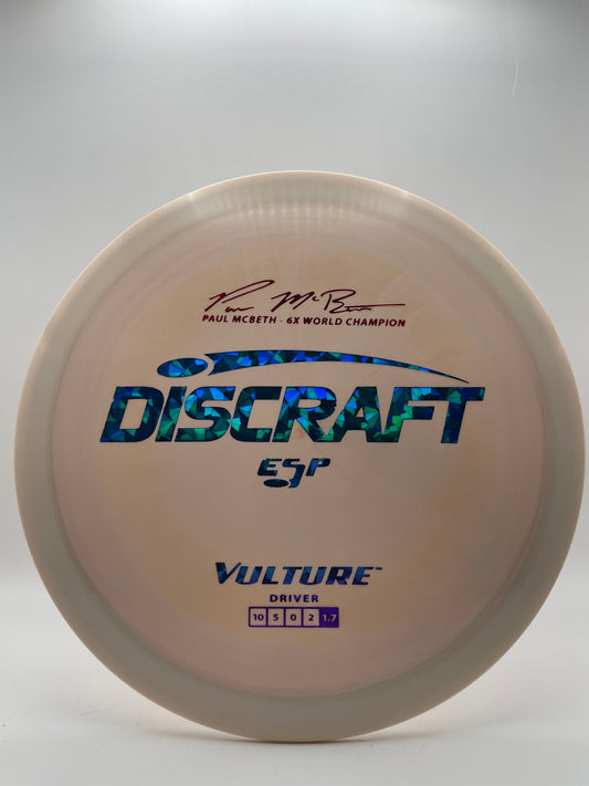 Discraft ESP Vulture Paul McBeth Signature Series 10/5/0/2
