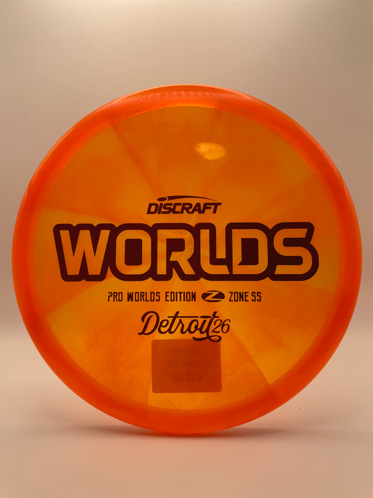 Discraft Z Swirl Zone SS 2026 Worlds Edition 4/4/-1/2
