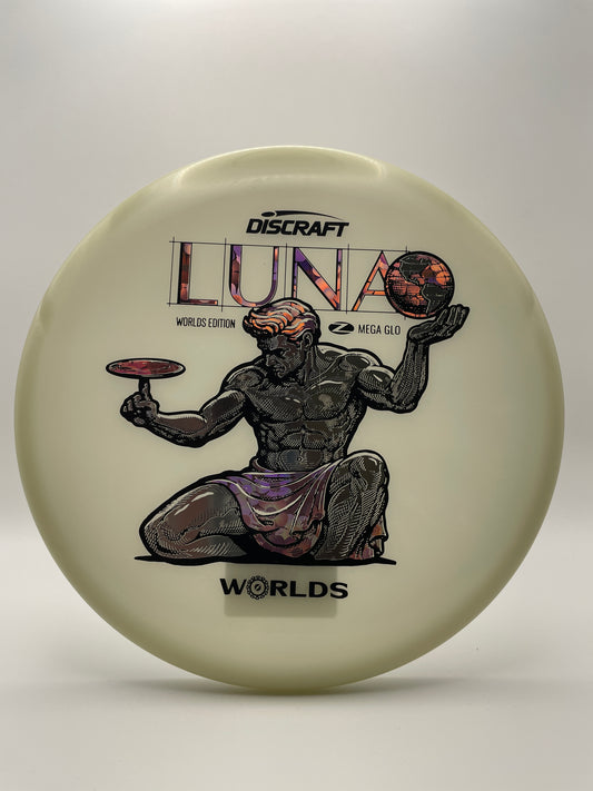 Discraft Mega Glo Luna "Spirit of Detroit" 2026 Worlds Edition 3/3/0/3